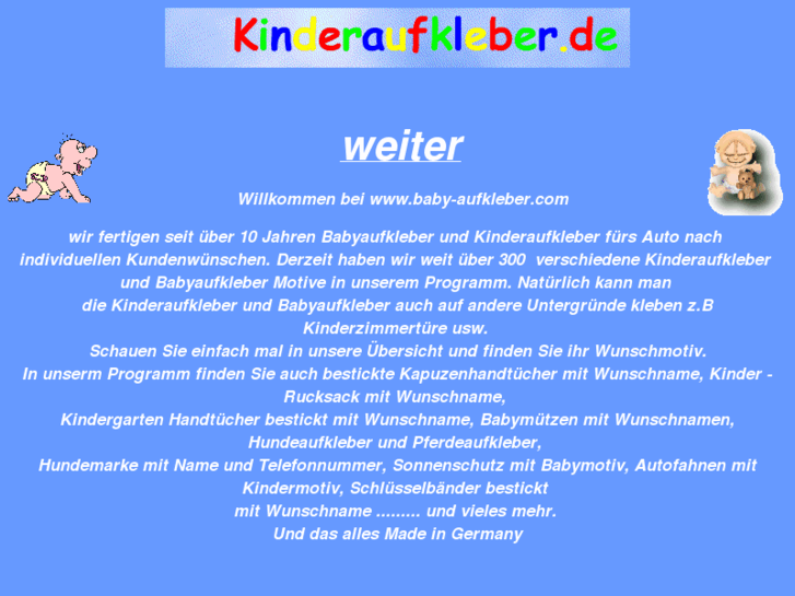 www.baby-aufkleber.com