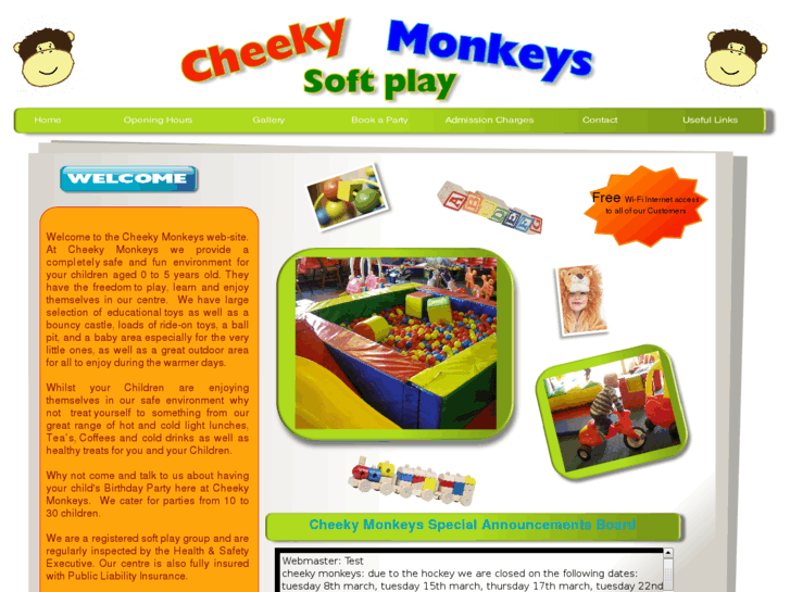 www.cheekymonkeys-softplay.com