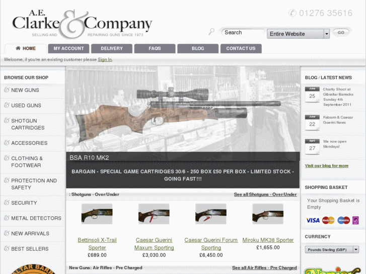 www.clarkesgunshop.co.uk