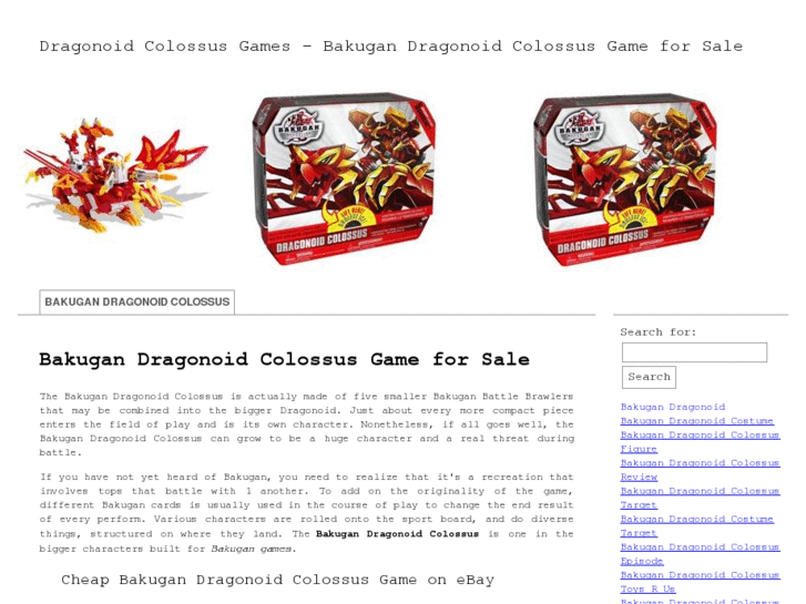 www.dragonoidcolossusgames.com