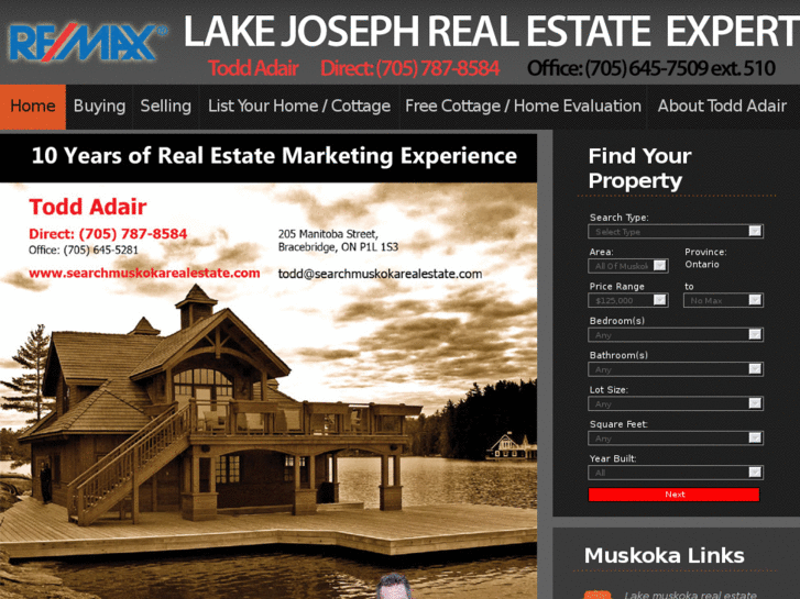 www.lakejosephrealestate.com