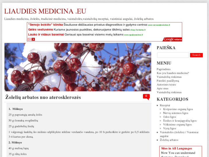 www.liaudiesmedicina.eu