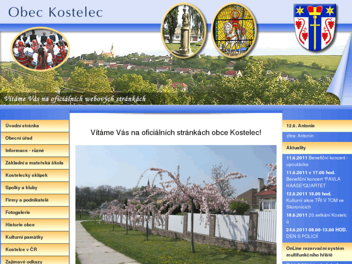 www.obec-kostelec.cz