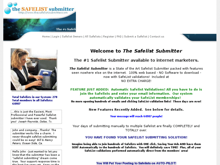 www.thesafelistsubmitter.com