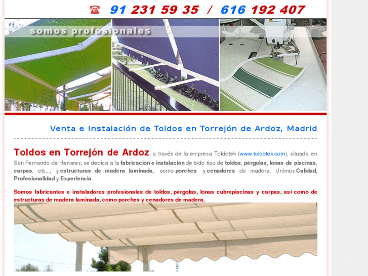 www.toldostorrejondeardoz.es