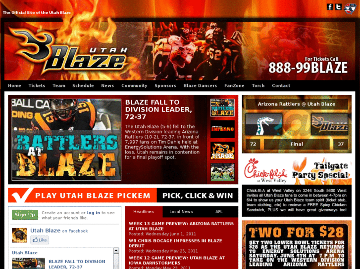 www.utblaze.com