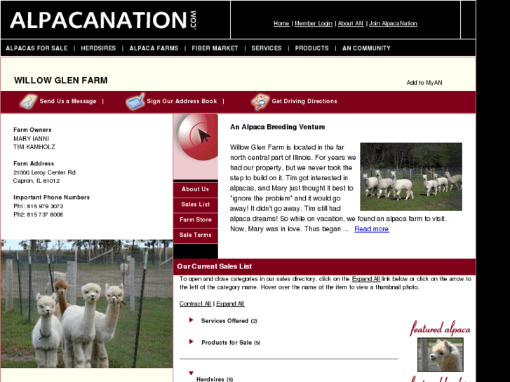 www.willowglenalpacas.com