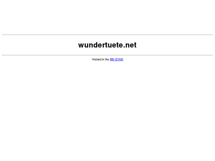 www.wundertuete.net