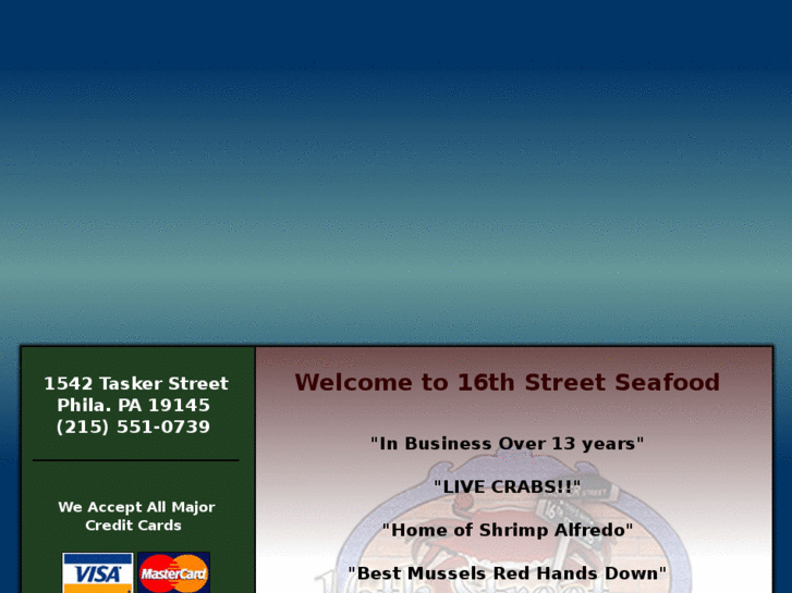 www.16thstreetseafood.com