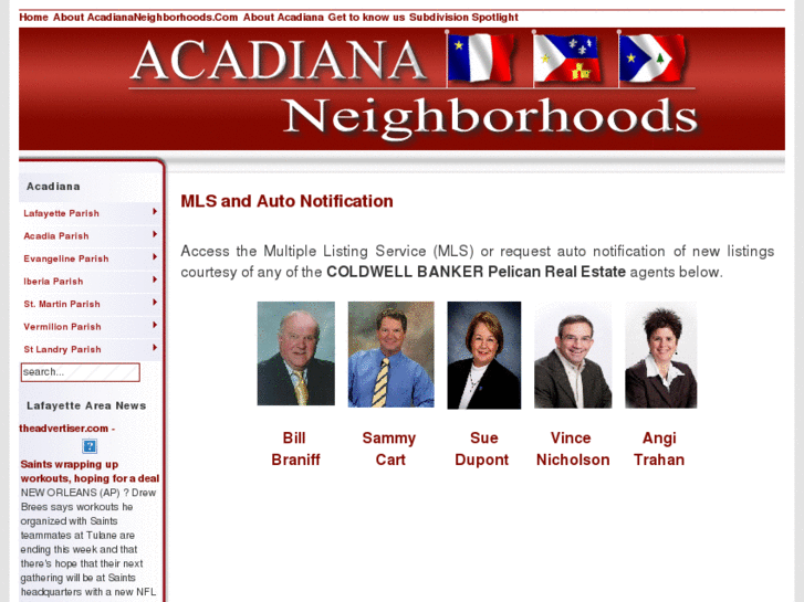 www.acadiananeighborhoods.com