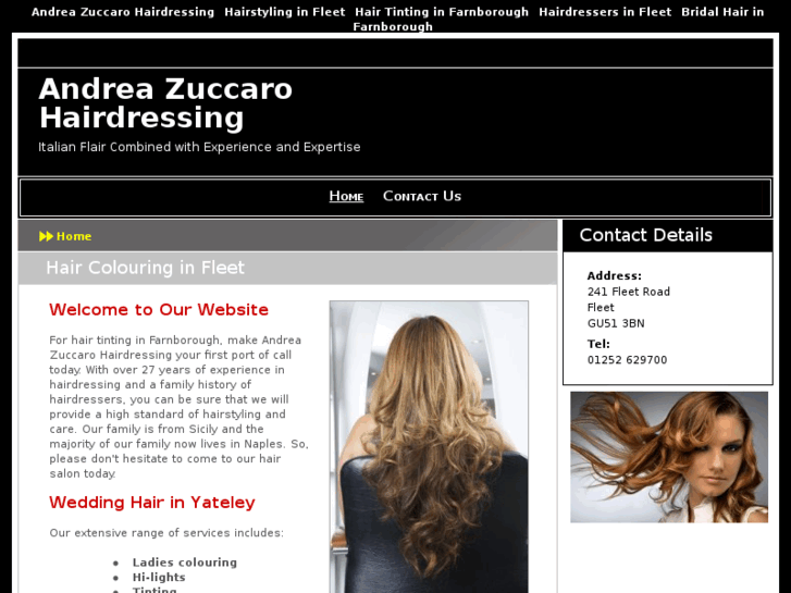 www.andreazuccarohairdressing.com