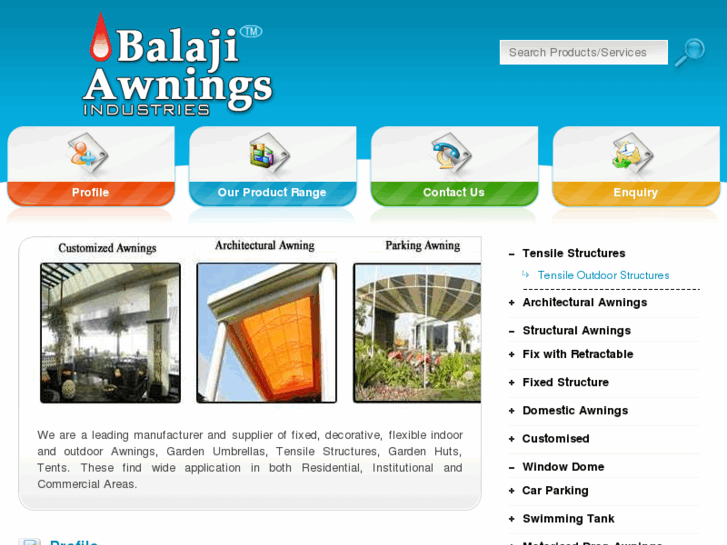 www.balajiawning.com