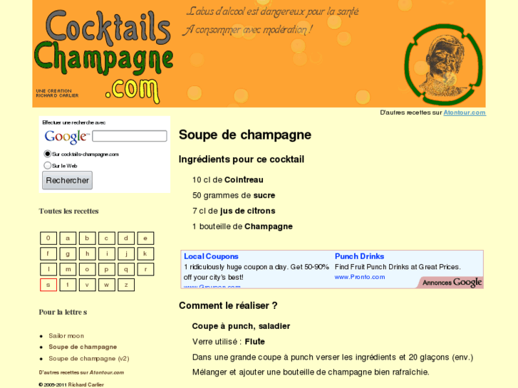 www.cocktails-champagne.com