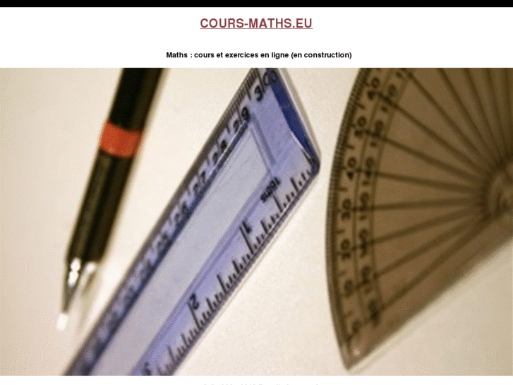 www.cours-maths.eu