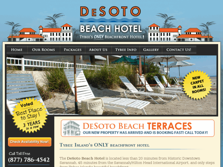 www.desotobeachhotel.com