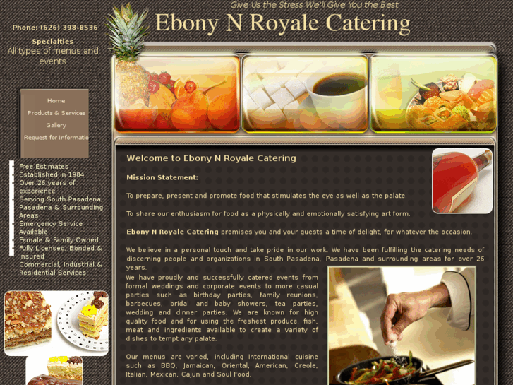 www.ebonynroyalecatering.com