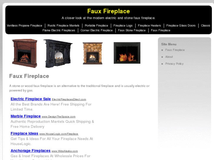 www.fauxfireplace.org