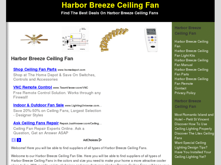 www.harborbreezeceilingfan.com