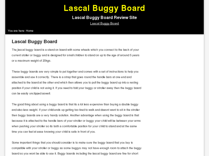 www.lascalbuggyboard.com