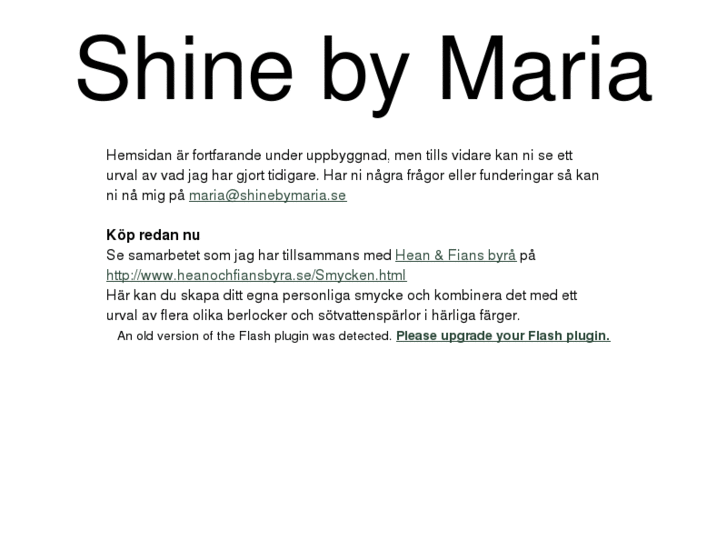 www.shinebymaria.com