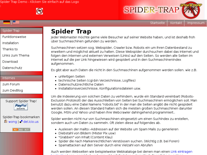 www.spider-trap.de