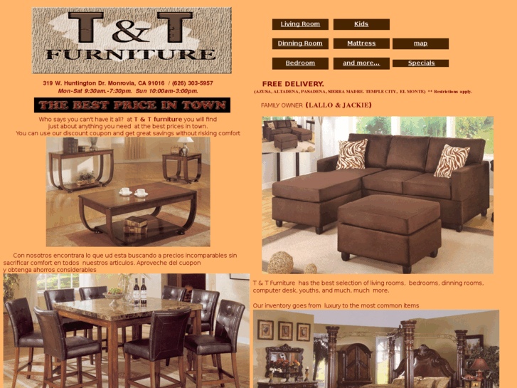 www.tandtfurniture.com