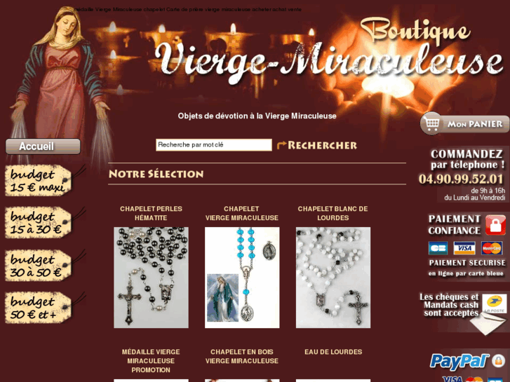 www.vierge-miraculeuse.com