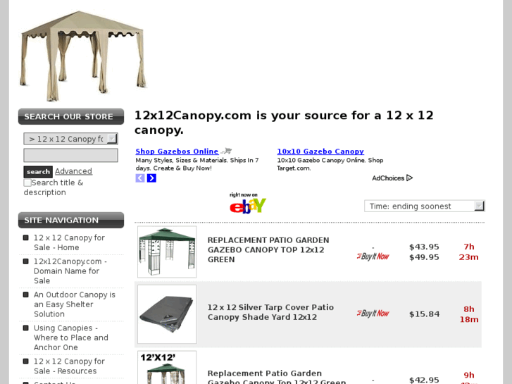 www.12x12canopy.com