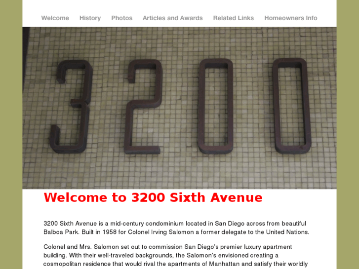 www.3200sixthavenue.net