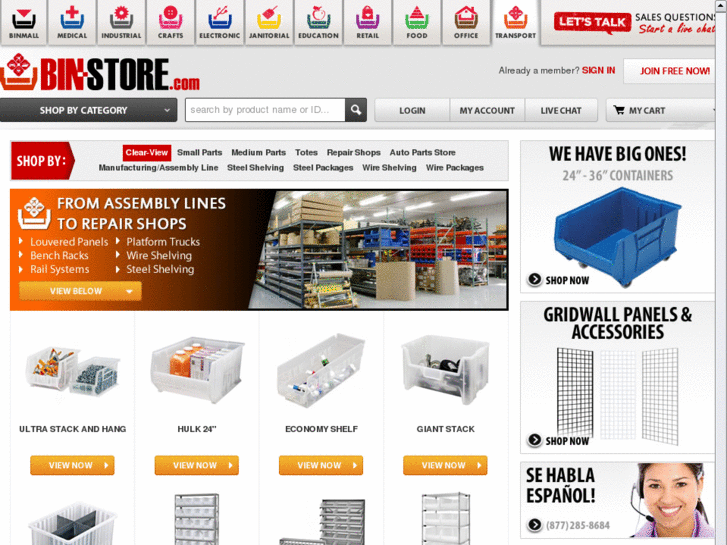 www.automotivebin-store.com