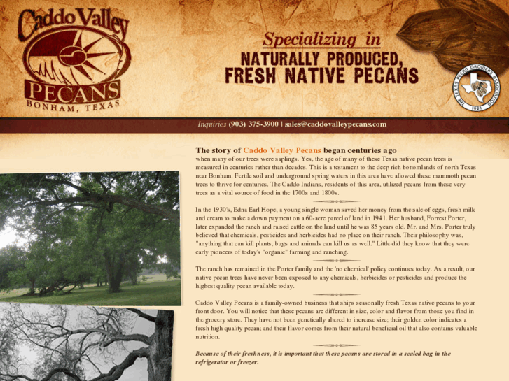www.caddovalleypecans.com