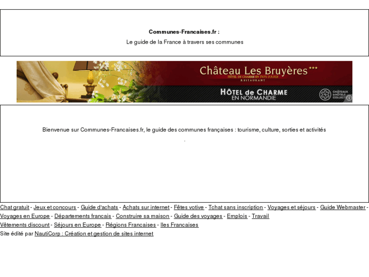 www.communes-francaises.fr