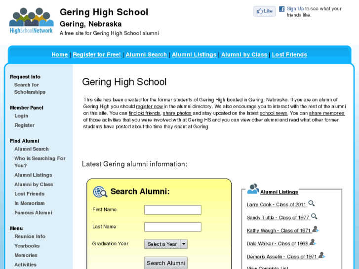 www.geringhighschool.com