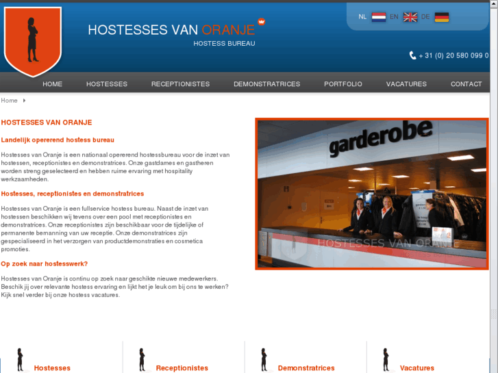 www.hostessesvanoranje.com