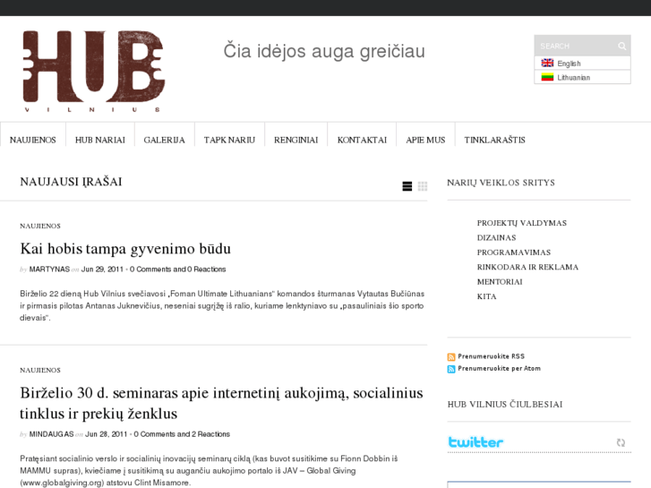 www.hubvilnius.lt