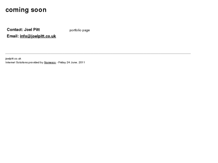 www.joelpitt.co.uk
