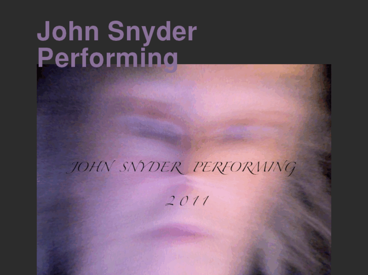 www.johnsnyderperforming.com