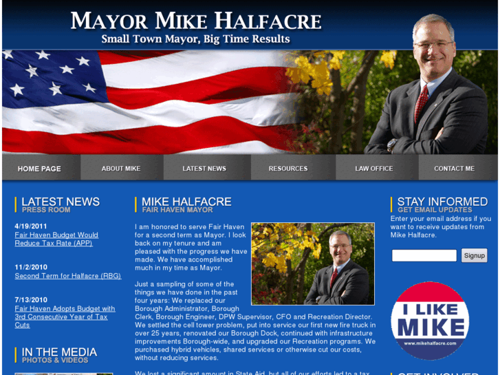 www.mayormikeforcongress.com