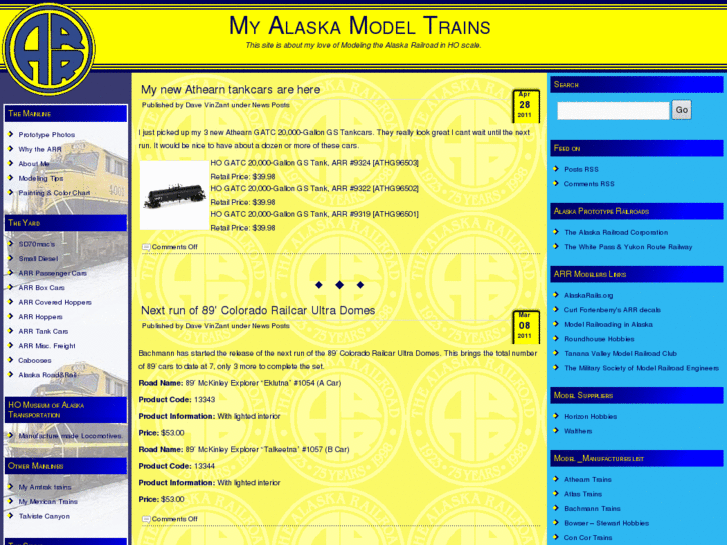 www.myalaskamodeltrains.com