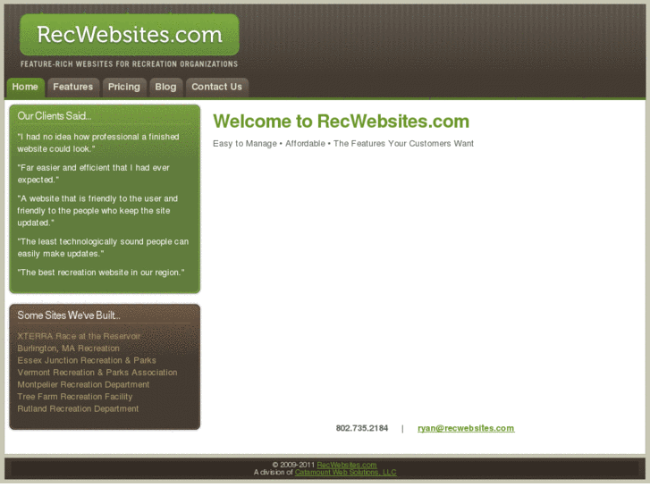 www.recwebsites.com