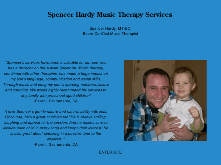 www.spencerhardymusictherapy.com