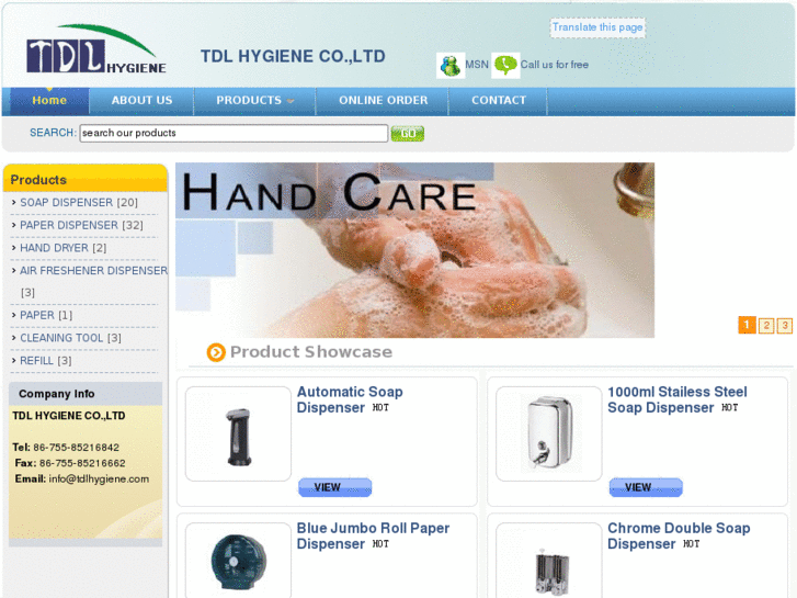 www.tdlhygiene.com