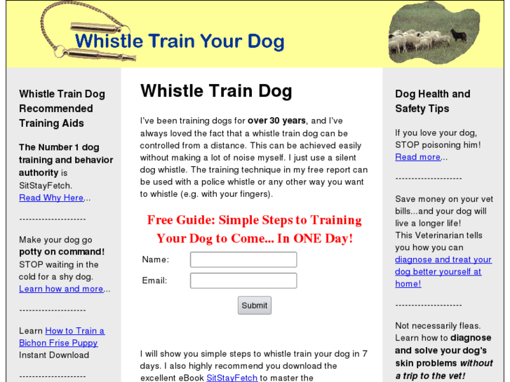 www.whistletraindog.com