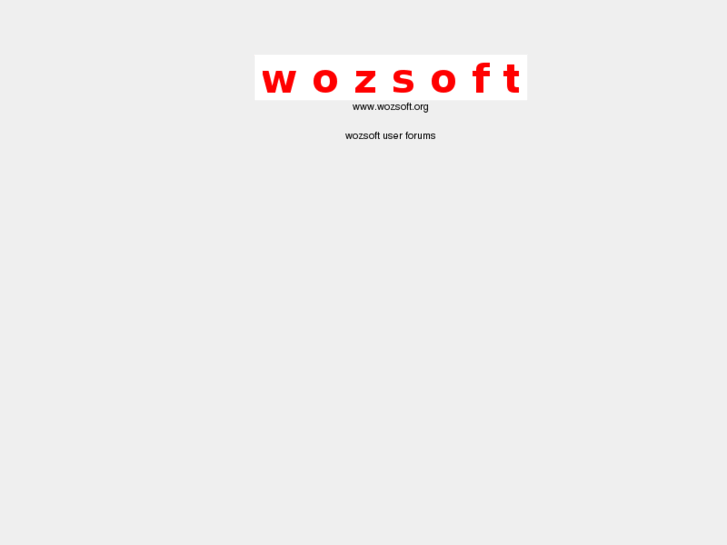 www.wozsoft.org