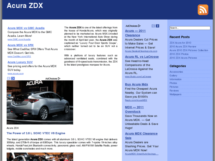 www.acura-zdx.net