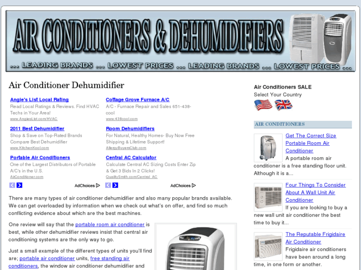 www.airconditionerdehumidifier.com