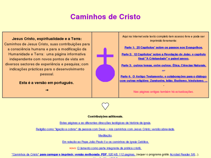 www.caminhosdecristo.net