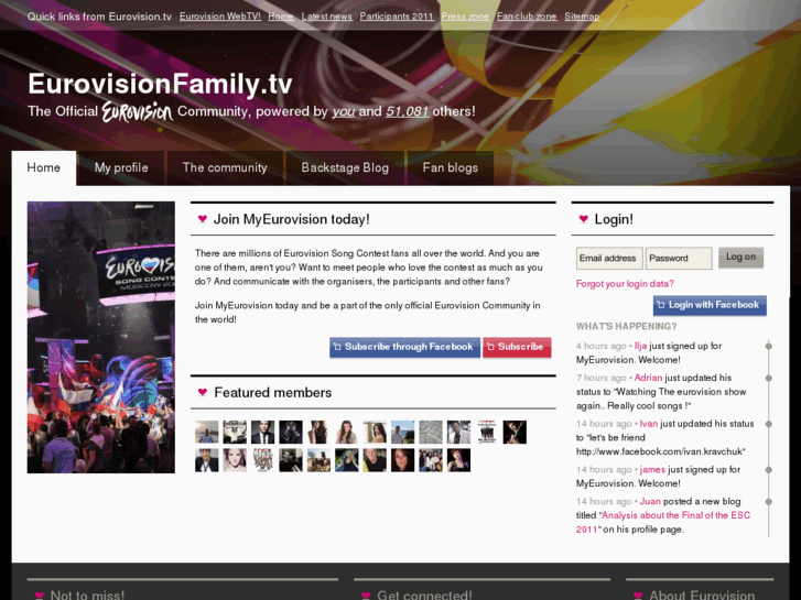 www.eurovisionfamily.tv