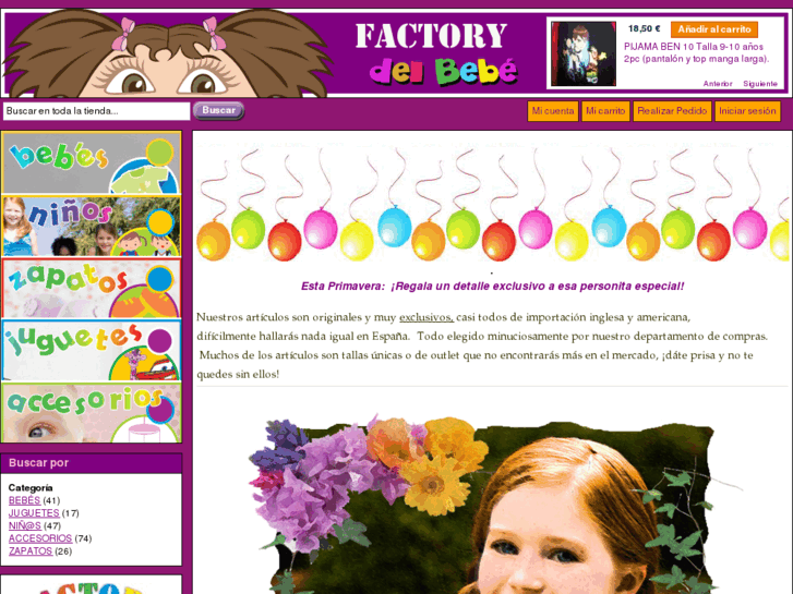 www.factorydelbebe.com