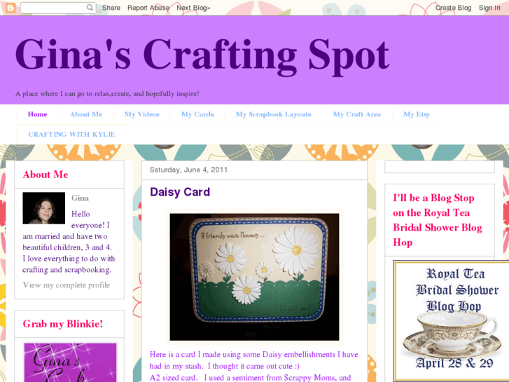 www.ginascraftingspot.com